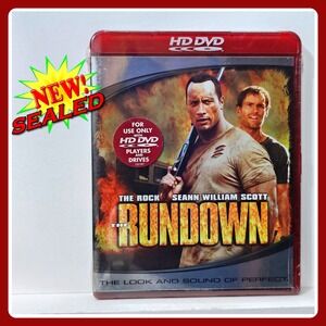 The Rundown‎ HD DVD New Sealed Dwayne 'The Rock' Johnson Seann William Scott